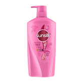 Sunsilk Lusciously Thick & Long champu, bote de 650 ml, aporta volumen duradero.