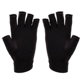 SUNUV guantes UV para uñas gel en manicura profesional en acción