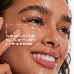 Protección SPF 40 para la zona de ojos durante el día.