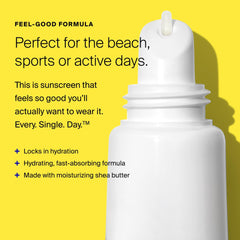 Supergoop! PLAY Lip Balm tube close-up for smooth application.
