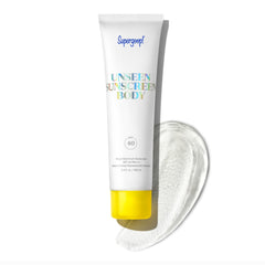Supergoop! Unseen Body SPF 40 ofrece protección invisible en un práctico bote.
