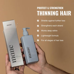 Cheveux visiblement plus volumisés après l'utilisation de l Activateur de Racines Superior Mane.