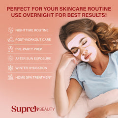 Parche SupreH para líneas de sonrisa, mejora la hidratación localizada.