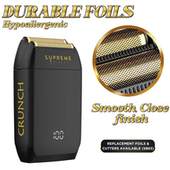 Supreme Trimmer Crunch STF602 para contornos de barba y línea de cabello
