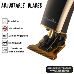 Supreme Trimmer T Shaper funcionamiento bajo ruido para cortes discretos
