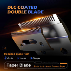 SUPRENT PRO cuchilla taper para fades precisos y controlados.