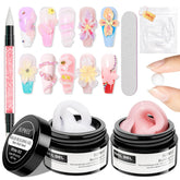SUPWEE gel de construcción tono nude para extensiones suaves y duraderas