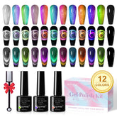 SUPWEE ojo de gato colección: colores vibrantes para uñas en casa.