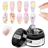 Gel de extensión claro SUPWEE para uñas.