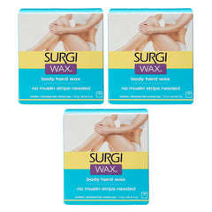 Surgiwax tiras de cera miel para labio superior y cejas, agarre eficaz.