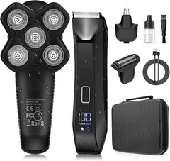 Suttik kit de cuidado corporal para hombres, conjunto completo para recortar y dar forma