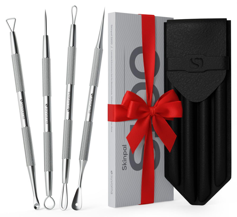 Suvorna kit destapador de espinillas en estuche, para uso casero o profesional