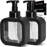 SVLX YIXVN dispensador espumoso, enfoque frontal, ahorro de jabón en baño y cocina.