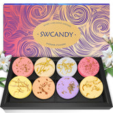 SWCANDY Bombas de ducha rosa para relajación sensorial diaria