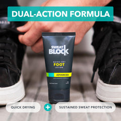 SweatBlock Pies, control de sudor: mantiene los zapatos secos y cómodos.