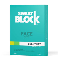 SweatBlock: toallitas faciales antiperspirante para rostro, control de sudor.