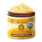 Bálsamo Sweet Bee Naturals Sweet Bee Magic en frasco de 2 onzas para suavizar la piel