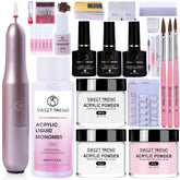Sweet Trend ensemble outils de manucure débutants, idéal pour démarrer rapidement.