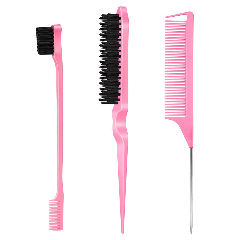 SWEET VIEW cepillo de cerdas para cabello suave facilita peinado y control de cabello pequeño