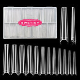 SWETIDY tips de uñas en forma de ataúd 3XL para un look audaz y duradero.