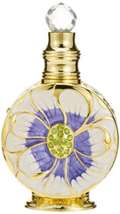 Layali de Swiss Arabian: botella en detalle, aroma duradero para todas las ocasiones.