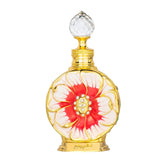 Layali Rouge de Swiss Arabian, apertura frutal mango y piña, ideal para noches inolvidables