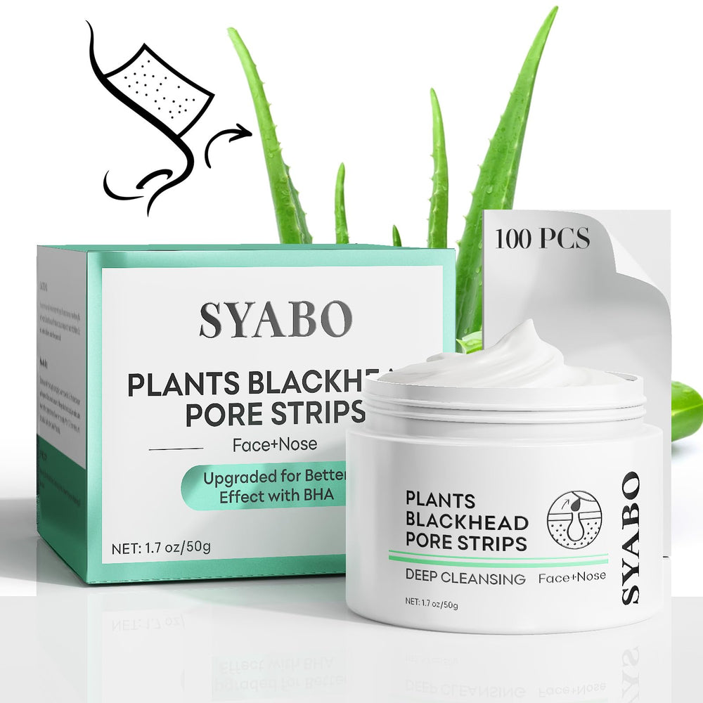 SYABO 2.0 tiras nasales eliminan puntos negros y purifican poros