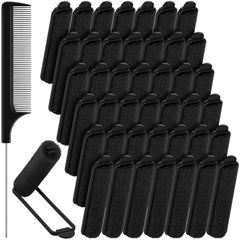 Syhood rodillos de espuma de 7 cm para pelo, ideales para dormir sin calor