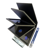 SZDYM paleta magnética de 4 capas para organizar sombras con sujeción estable.