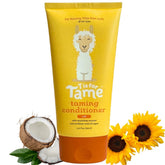 T is for Tame acondicionador para niños, vertido de botella, facilita el desenredo diario.
