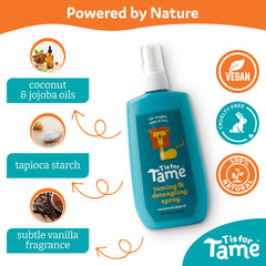 T is for Tame: fórmula sin alcohol cuida la fibra capilar infantil