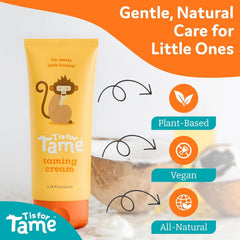 T is for Tame suaviza el cabello liso de niños para un brillo suave