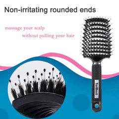 Desenredador Taibest con puntas de nailon para cabello rizado o liso
