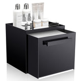 TAINESS caja acrílica para toallas faciales desechables, organizando el baño con discreción.