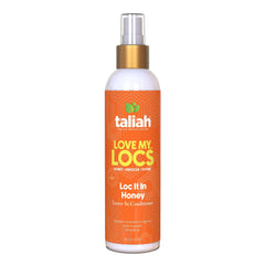 Taliah Waajid Love My Locs, etiqueta frontal, diseño compacto y fácil de usar