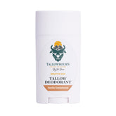 Tallowbourn desodorante de sebo de res, vainilla y sándalo, envase 3 oz, protección suave todo el día.