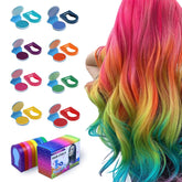 Tallsocne tiza para cabello con 8 colores para cabellos vibrantes y divertidos