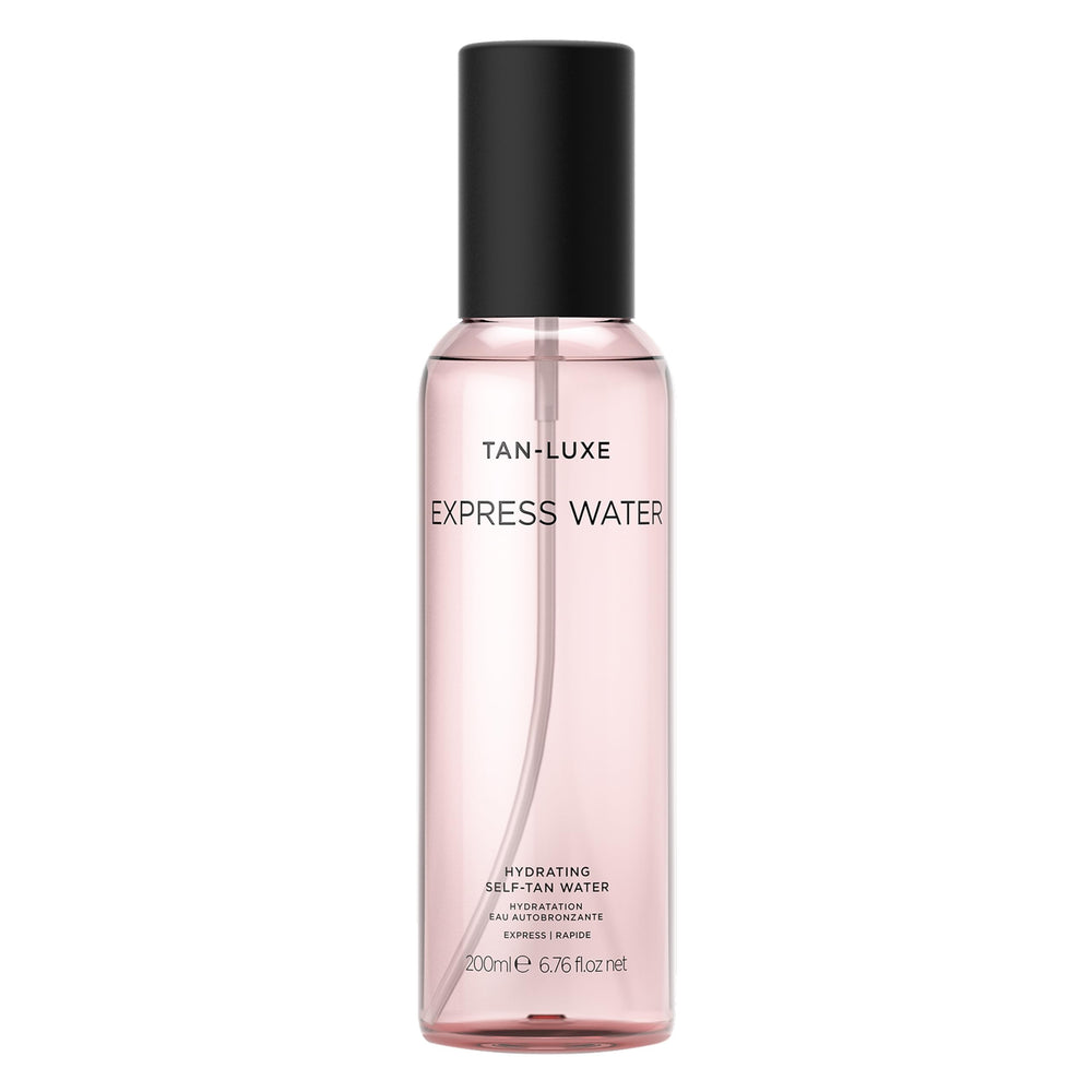 Tan-Luxe Express Water – bouteille qui verse, bronzage naturel