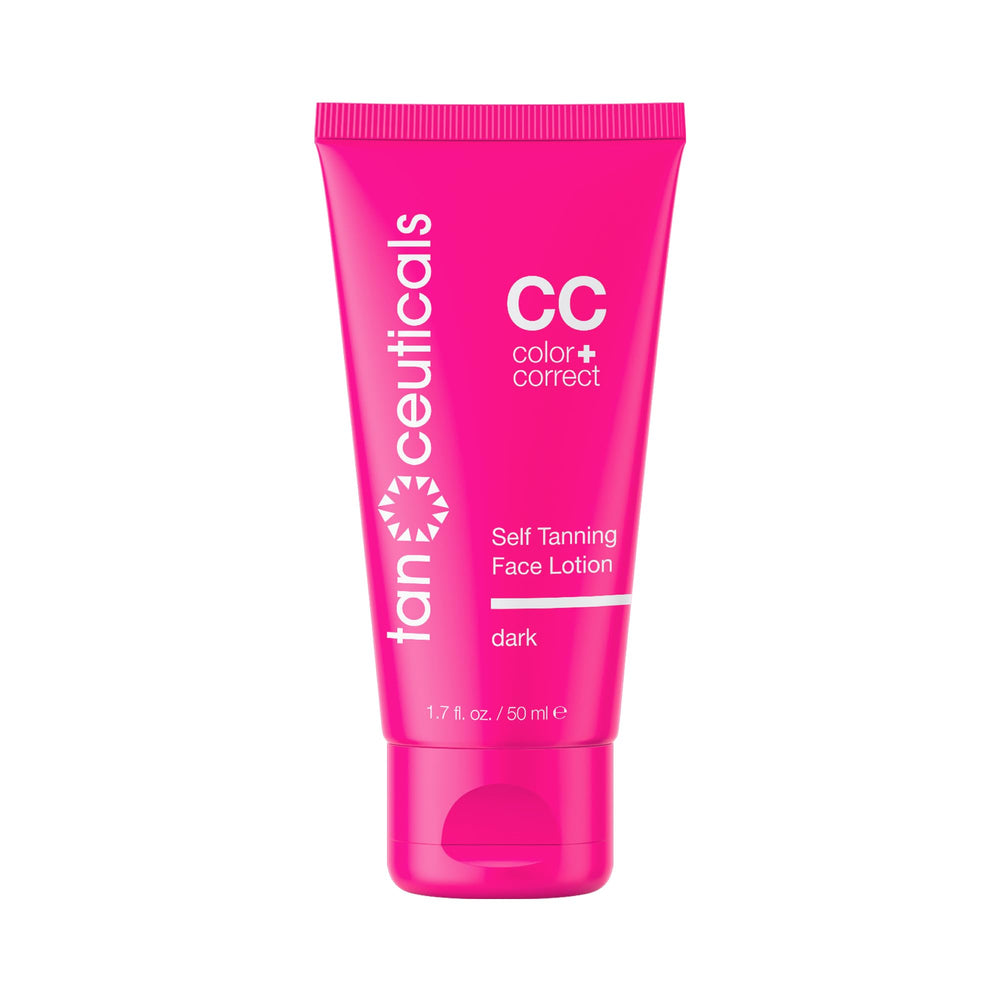 Tanceuticals Autobronceador Facial: botella visible para un bronceado natural sin esfuerzo