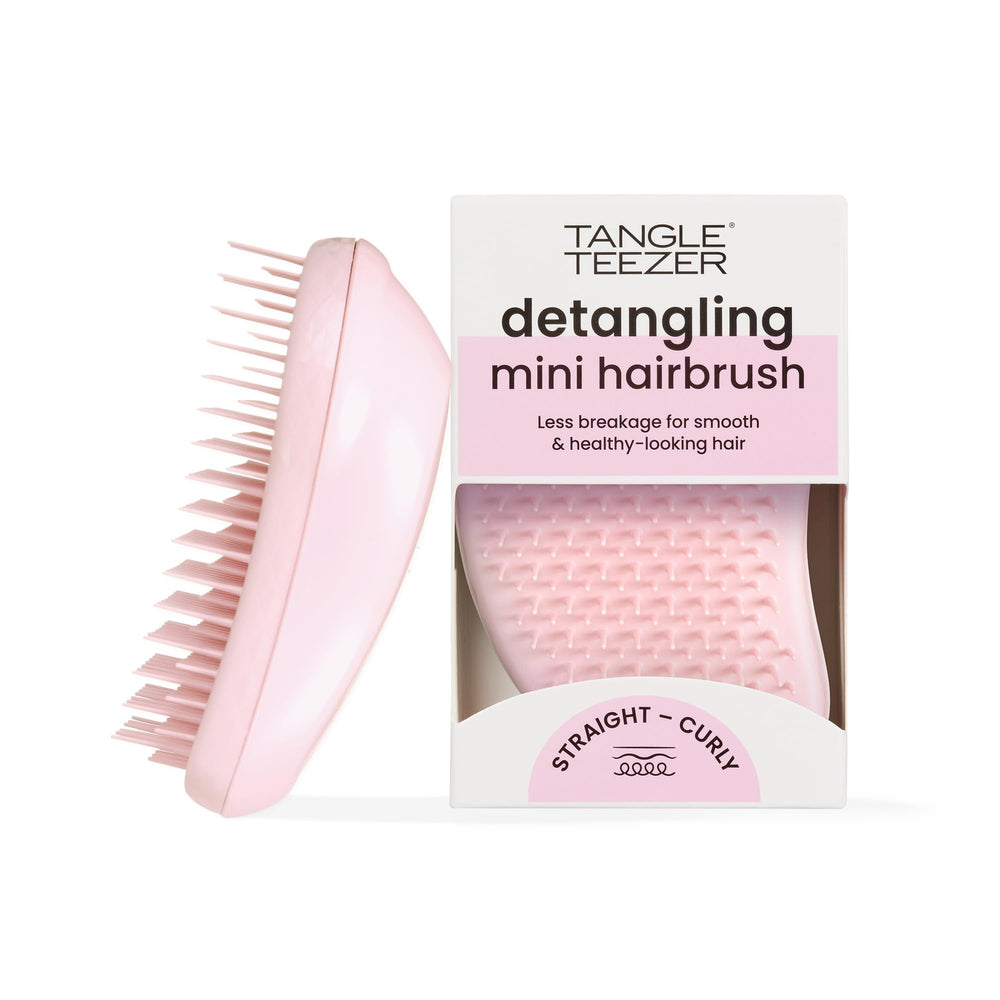 Tangle Teezer Original Detangler, cepillo mini en mano, desenreda sin esfuerzo en niños.