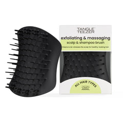 Cepillo capilar Tangle Teezer exfoliación para detox del cuero cabelludo.