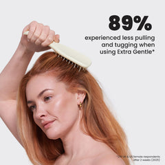 Tangle Teezer: dientes centrales concentrados reducen tirones al peinar.