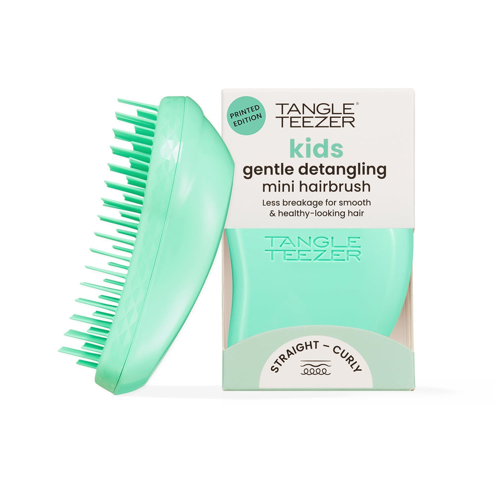 Cepillo desenredador Tangle Teezer Original mini para pelo seco, ligero y fácil de usar.