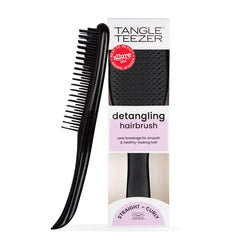Tangle Teezer Ultimate Detangler, dientes de dos niveles, desenreda suavemente el cabello mojado.