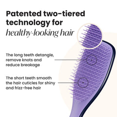 Tangle Teezer Zodiac Ultimate Detangler Libra, cabello húmedo desenredado con control y suavidad.