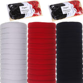 Tanjy Bandas para cabello, set de 100 piezas sin costuras para peinados diarios