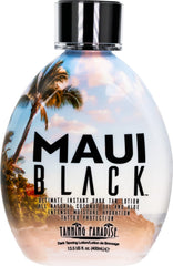 Tanning Paradise Maui Black: botella bronceadora instantánea para tono chocolateado.