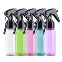 TANSHINE botella spray 50 ml con cierre seguro para viajar sin derrames.