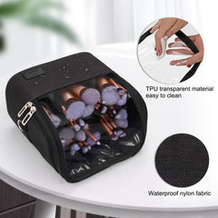TANTO bolsa de gran capacidad para almacenar muchas brochas y accesorios.
