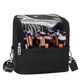 TANTO bolsa de brochas con diseño de pie para acceso rápido a las brochas.